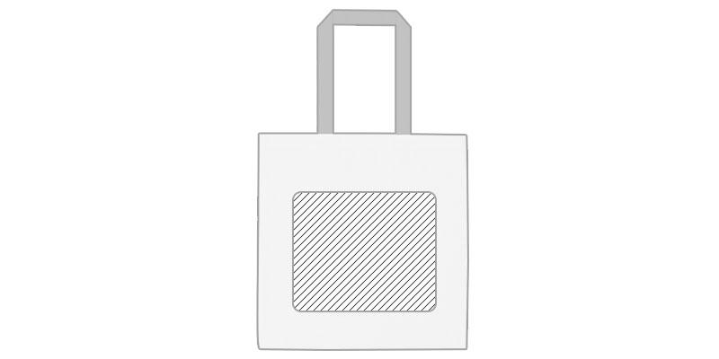 OBG.PUB - Tote bag avec anses en couleur Shiny - Marquage Verso Tote bag avec anses en couleur Shiny - Marquage Verso