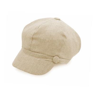 Casquette en matière de lin pour femme Dana Beige