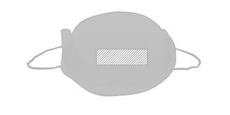 Chapeau type safari en matière coton Safar - Marquage Recto