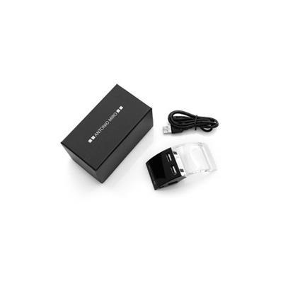 Port USB avec lumière multicolore plastique Cois Noir