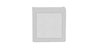 Jeu de société à 9 pièces en bois Garpe - Marquage Recto