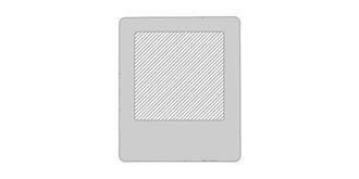 Mini puzzle forme carré en plastique Mazingo - Marquage Recto