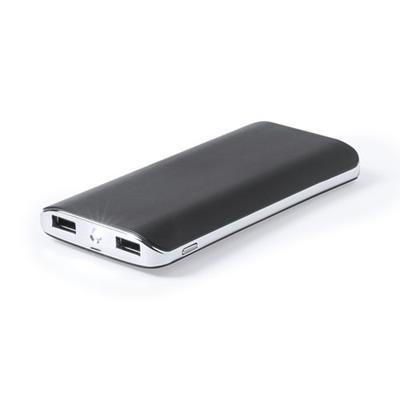 Power bank 5 000 mAh en plastique Tornade Noir