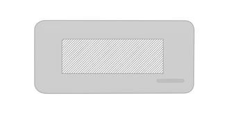 Batterie de secours 10 000 mAh Compressed - Marquage Recto