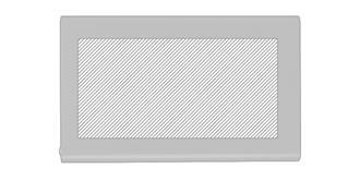 Batterie de secours en aluminium 4000 mAh Peps - Marquage Recto