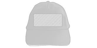 Casquette coton 6 fermeture velcro Thenardier - Marquage Recto