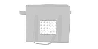 Organiseur pour coffre en PP non tissé Naredly - Marquage Recto