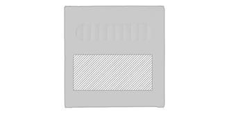 Set de crayons de couleur 12 pièces Tallins - Marquage Recto