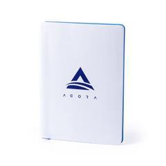 OBG.PUB - Carnet A5 couvertures blanche en similicuir Sifter Carnet A5 couvertures blanche en similicuir Sifter