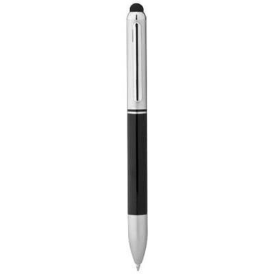 OBG.PUB - Stylo à bille stylet multi encres en métal Seosas Noir Stylo à bille stylet multi encres en métal Seosas Noir