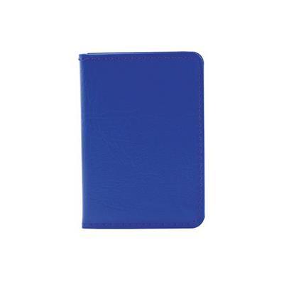 OBG.PUB - Porte-cartes en similicuir brillant Tulvaro Bleu Porte-cartes en similicuir brillant Tulvaro Bleu