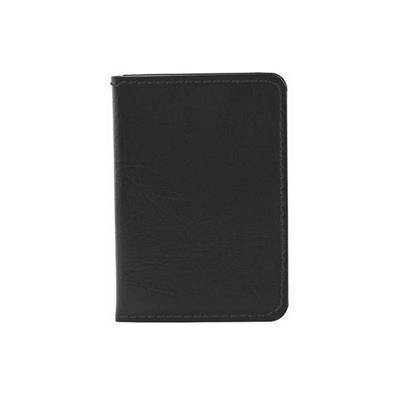 OBG.PUB - Porte-cartes en similicuir brillant Tulvaro Noir Porte-cartes en similicuir brillant Tulvaro Noir
