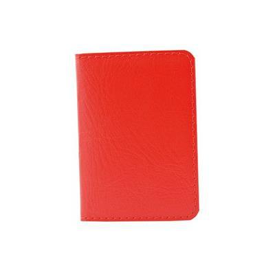 OBG.PUB - Porte-cartes en similicuir brillant Tulvaro Rouge Porte-cartes en similicuir brillant Tulvaro Rouge