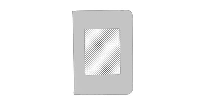 OBG.PUB - Porte-cartes en similicuir brillant Tulvaro - Marquage Recto Porte-cartes en similicuir brillant Tulvaro - Marquage Recto