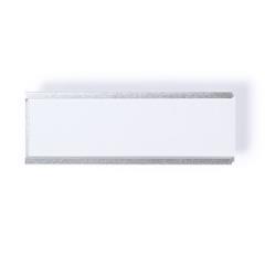 OBG PUB - Badge avec bordure en Aluminium Vernas