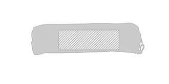 Trousse en Polyester 600D durable Acétate - Marquage Recto