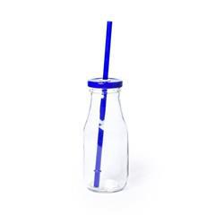 OBG.PUB - Pot en verre 320ml avec couvercle et paille Abalon Pot en verre 320ml avec couvercle et paille Abalon
