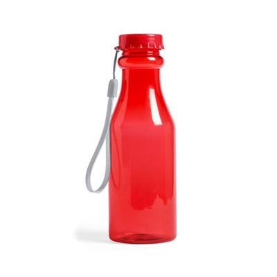 OBG.PUB - Bidon de 500ml en plastique transparent Dilma Rouge Bidon de 500ml en plastique transparent Dilma Rouge