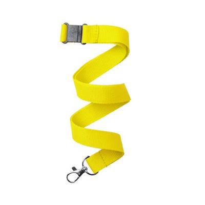 Tour de cou polyester avec clip de sécurité Kapen