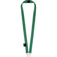 Tour de cou en PET recyclé avec deux crochets Amad