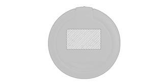 Support de Smartphone en Plastique Quinton - Marquage Recto