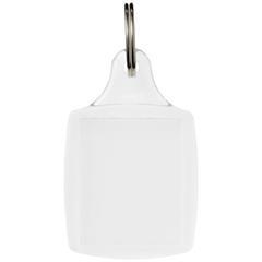 OBG PUB - Porte-clés transparent A5 avec anneau Touron