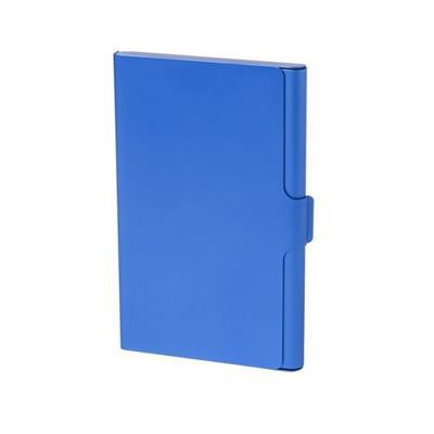 Porte-cartes avec corps en aluminium Crakye Bleu