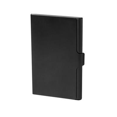 Porte-cartes avec corps en aluminium Crakye Noir