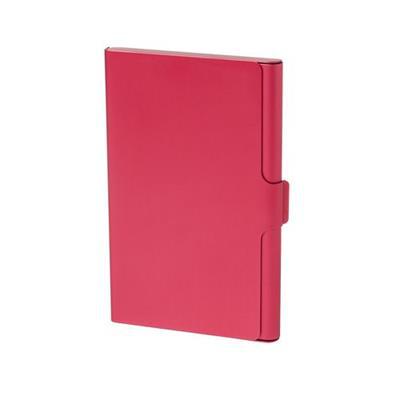 Porte-cartes avec corps en aluminium Crakye Rouge
