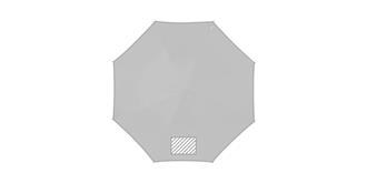 Parapluie à ouverture automatique 23" Archos - Impression 3ème pan du parapluie