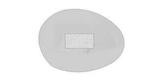 Brosse anti-enchevêtrement en plastique Trama - Impression Haut