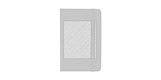 Carnet de notes avec housses en similicuir Kines - Marquage Recto