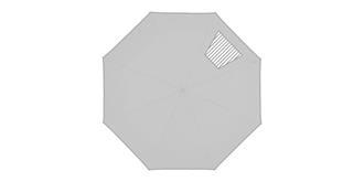 Parapluie avec ouverture automatique 21,5" Trava - Impression 1er pan du parapluie