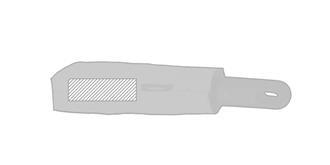 Parapluie avec ouverture automatique 21,5" Trava - Impression pochette recto