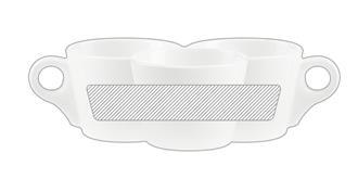 Tasse à café 205ml simple Expresso - Marquage autour