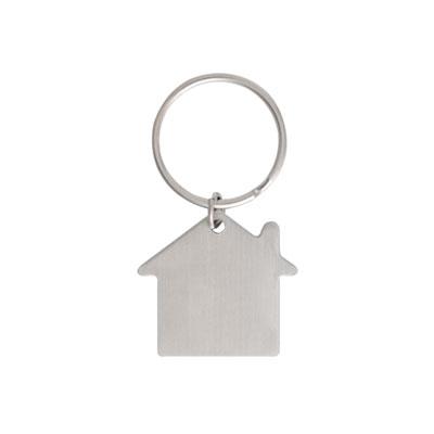 OBG.PUB - Porte-clés en métal maison Casa Argent Porte-clés en métal maison Casa Argent