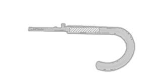 Parapluie plastique transparent automatique Bian - Marquage Recto