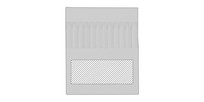 OBG.PUB - Set coloriage 22 pièces en papier Dorisa - Marquage Recto Set coloriage 22 pièces en papier Dorisa - Marquage Recto