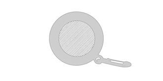 Verre pliable 2 en 1 en plastique PP Barety - Marquage Recto