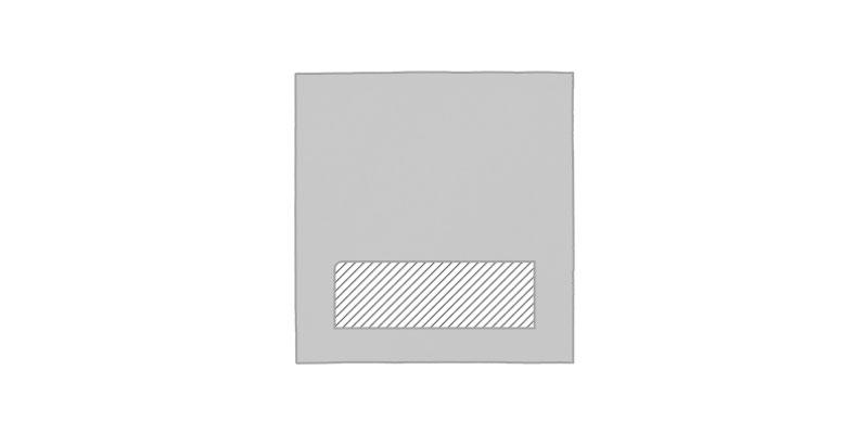 Mini bloc mémos coloré en carton Memisty - Marquage Verso