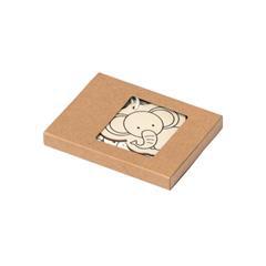 Set coloriage en bois élégant Colios