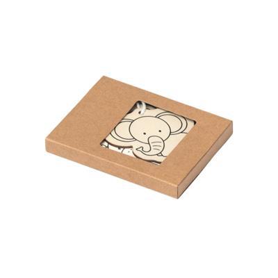 Set coloriage en bois élégant Colios