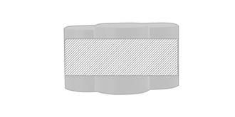 Tasse Sublimation en céramique Lardot - Marquage autour