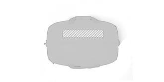 Sac de sport en 600D avec bandoulière Buchan - Impression Haut