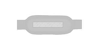 Sac de sport en 600D avec bandoulière Buchan - Impression sur sangle