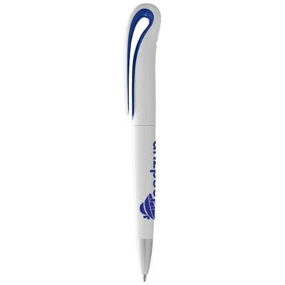Stylo à bille avec mécanisme twist en ABS Swians Bleu
