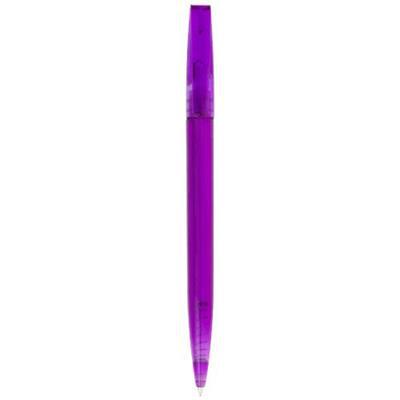 Stylo à bille avec twist en plastique Londor Violet