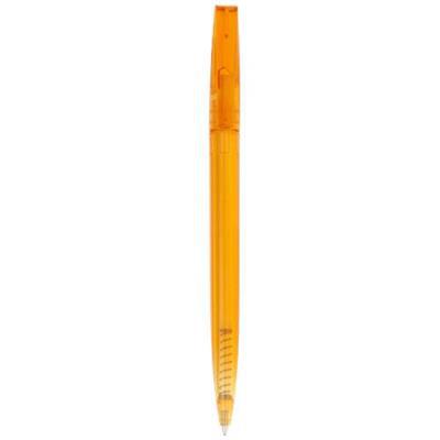Stylo bille en matière plastique AS Londio Orange
