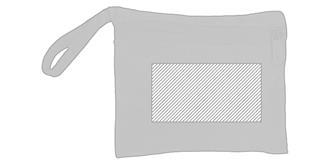 Sac à dos pliable en polyester 210D Matize - Marquage Recto