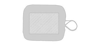 Nécessaire multifonction haute qualité EVA Sakis - Marquage Recto